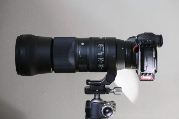 sigma 150-600mm Contemporaryの外観4
