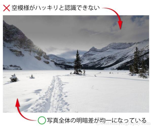 ハーフNの効果の比較(ハーフNDなし)