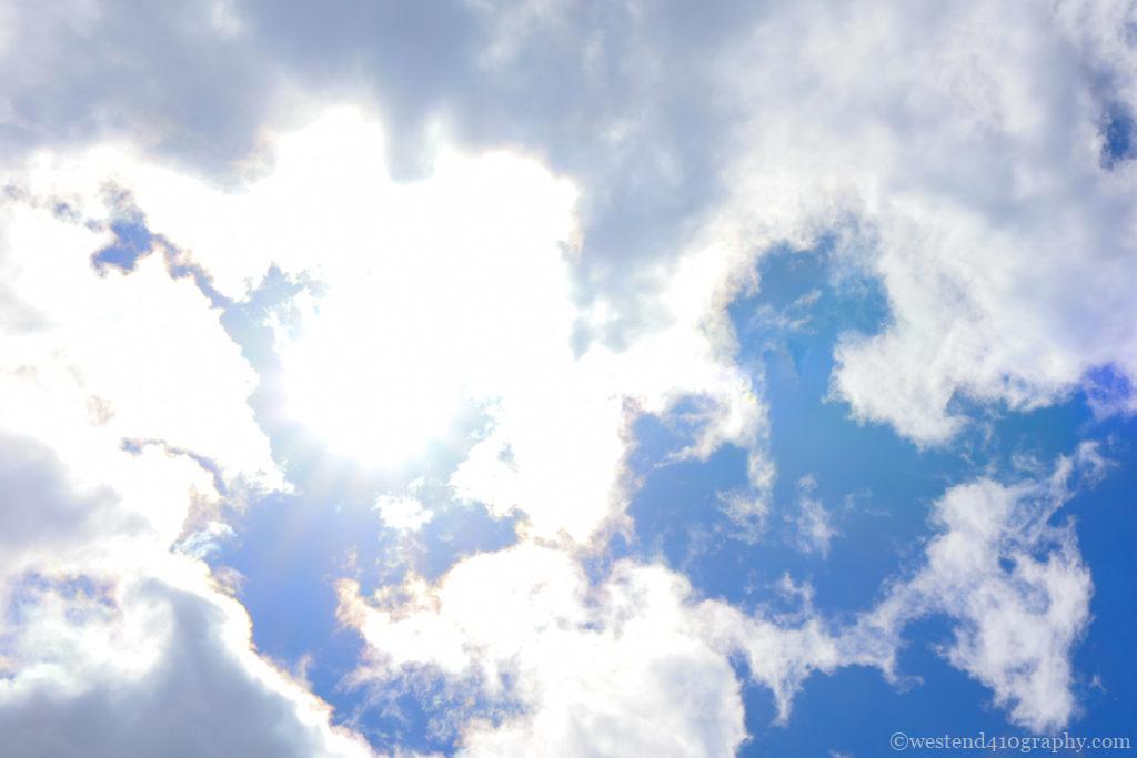 望遠レンズで撮影した場合