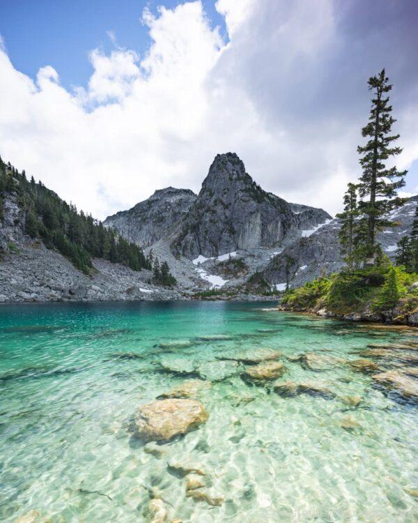 前景なしで撮影した写真